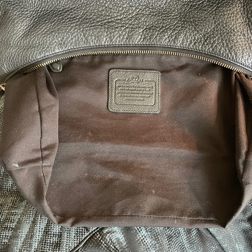 Coach Classic Celeste Hobo Black Leather Shoulder Bag M1532 F36628